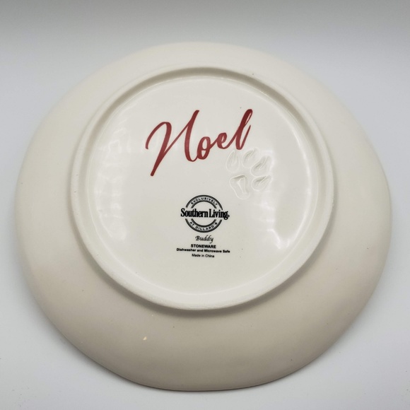 Southern Living Holiday Golden Retriever Plate - Picture 2 of 2
